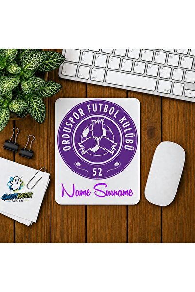 Ghostbastır Design Kişiye Özel Orduspor Baskılı Oyuncu Mousepad 0163
