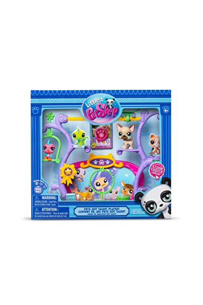 Hasbro LITTLEST PET SHOP – ANIMALELE AU TALENT – SET DE JOC SCENA 2 – FIGURINE