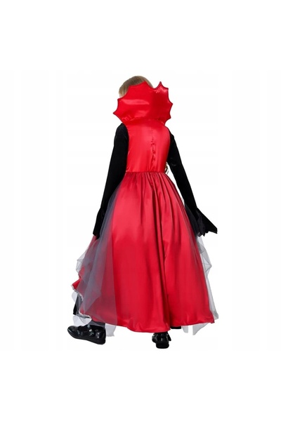 NO BRAND Costum de fată vampir Costum de vampir Dracula de Halloween 116 122