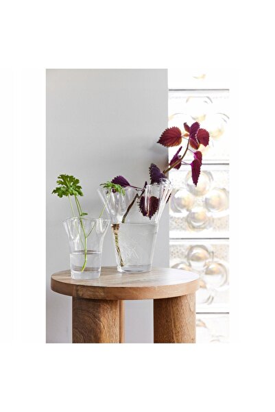 NO BRAND Viva vase mic transparent