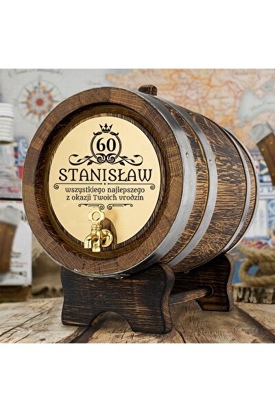NO BRAND Butoi de stejar Antalek pentru vin de plămâni, 2L, cadou pentru aniv...