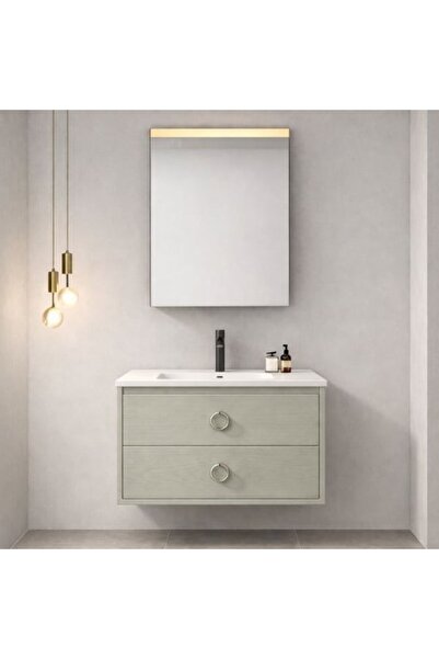 Havona AVELYN – set de mobilier de baie din lemn masiv 700 × 590 × 515, cu la...