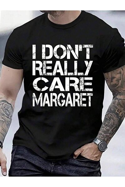 9TAY 100% Cotton Minimalist JD Vance I Don't Really Care Margaret T-Shirt Men...