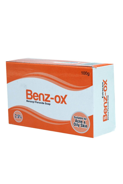 Benz-ox Soap Suitable for Acne and Oily Skin - 100 gm