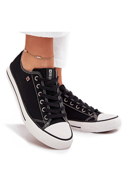 Big Star Shoes Adidași joși de damă Big Star DD274A236 Negru 37