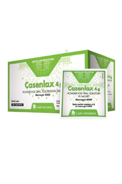 RECORDATI Casen Casenlax Powder Used for The Treatment of , 4 gm, 20 Sachets