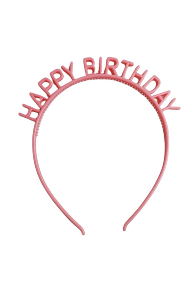 Le Mabelle Dried Rose Happy Birthday Written Girl's Crown