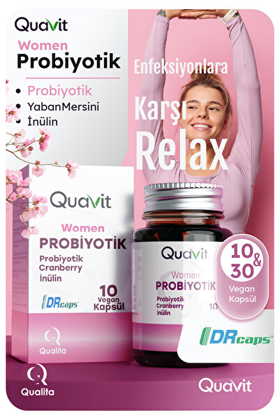 Quavit WOMEN PROBIYOTIK 30 KAPSÜL