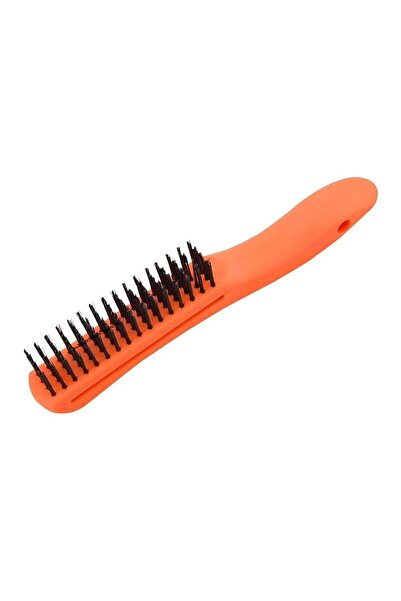 Duravel Duaravel Wire Brush with Curved Plastic Handle for Cleaning Rust and ...