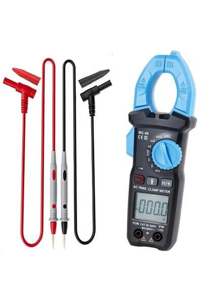 FNIRSI Multimetru Digital Tip Clește Universal MC-40 AC DC NCV TrueRMS