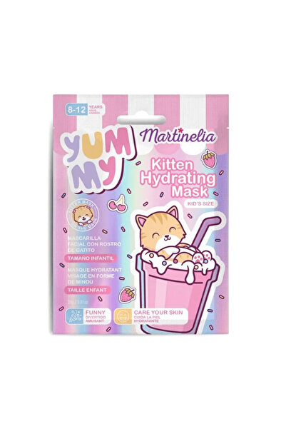Martinelia Yummy Kitten Ενυδατική Μάσκα 25γρ – Υφασμάτινη Μάσκα Ομορφιάς για ...