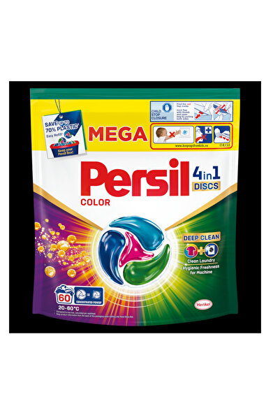 Persil Χρωματιστά 4 σε 1 - 60 Κάψουλες Απορρυπαντικού Ρούχων