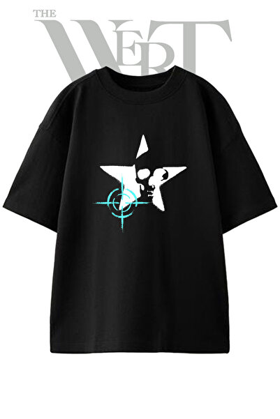 THEWERT T-Shirt - Μαύρο - Oversize