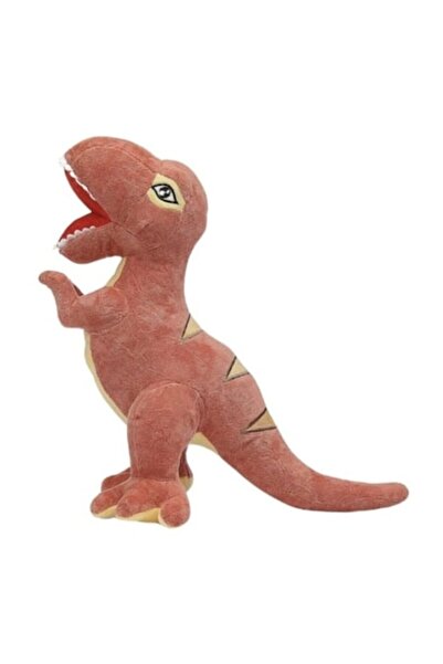 MASHASHOP Plush Mascot, T-rex, MASHASHOP, pink, 29 cm