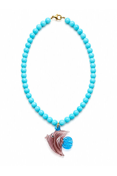 Bo Takı ve Aksesuar Murano Glass Design Necklace Burcu's Collection