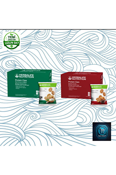 Herbalife Protein Chips 10 Pack 2 Boxes of Chips