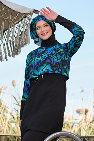 TESMAY Long Sleeve Quick Dry Full Coverage Swimsuit