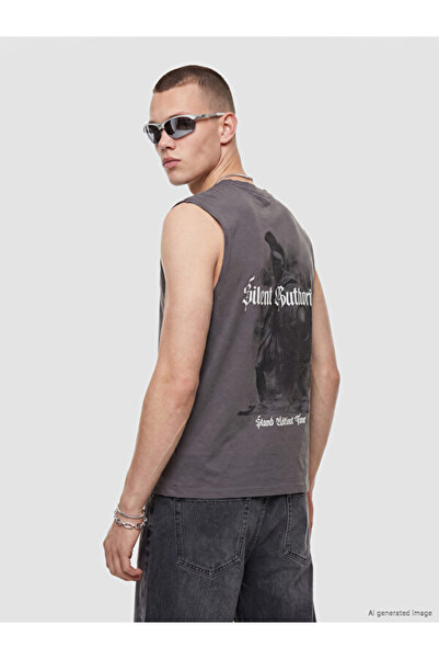 LC Waikiki I Rahatkalıp Zero Roba Collar Printed Men's Sleeveless T-Shirt fro...