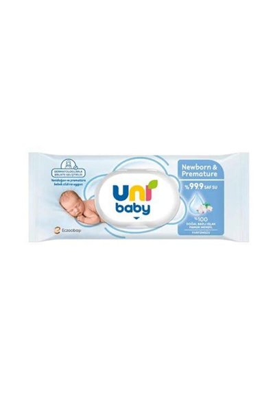Uni Baby Yenidoğan ve Premature Islak Mendil 40'lı