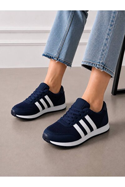 en7 Navy Blue White Unisex Sneaker Sports Shoes Daily Casual Light Comfortabl...