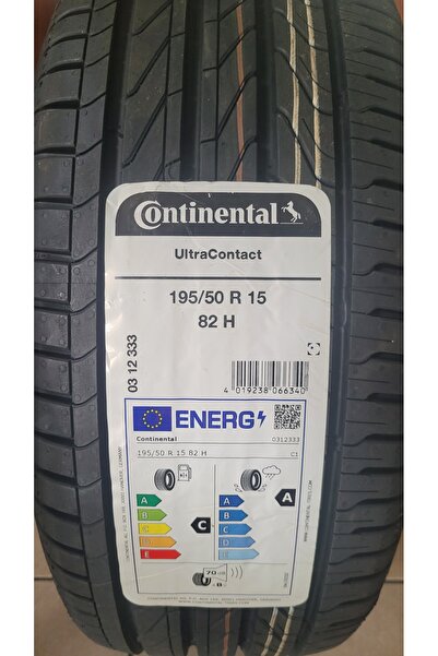 Continental 195/50R15 Ultra Contact 82H Set olarak (4 ADET) Yazlık A serisi 7...