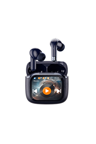 Rabbit Tech Kablosuz Bluetooth Kulaklık Akıllı Ekranlı ANC ENC HD Ses iOS And...