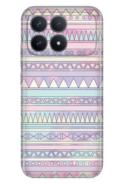 Cekuonline Poco F8 Pro 6.59" Case Decorative Silicone Printed Cover Zegno