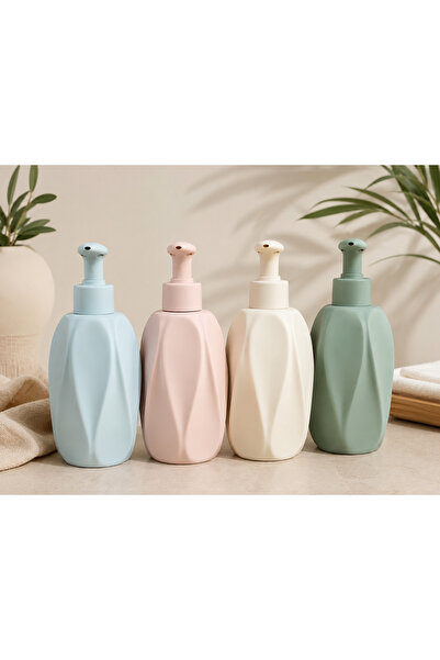 Porselen Pastel Renk Soft Sıvı Sabunluk Deterjanlık