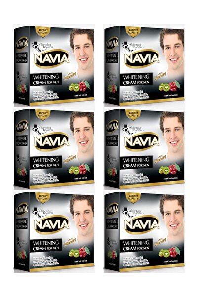 NAVİA Whitening Cream with Whitening Booster for Men - Pack of 6