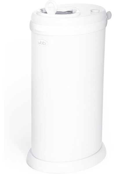 Ubbi Steel Odour Locking Nappy Disposal Bin, No Special Bag Required Money Sa...
