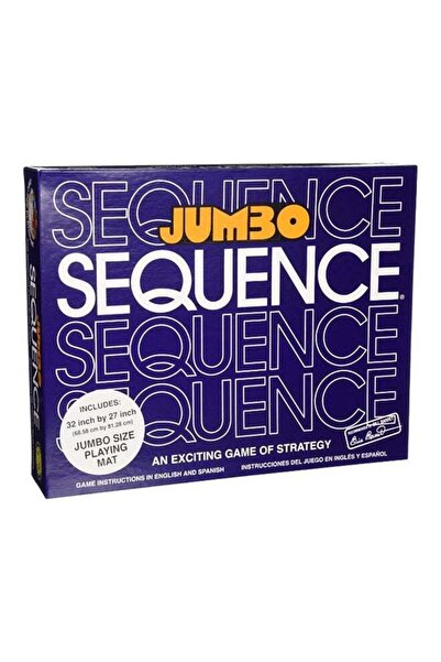 Jax Jumbo Sequence Board Game