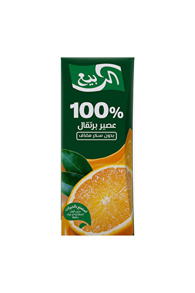 Al Rabie عصير برتقال 185 مل (18 زجاجة)