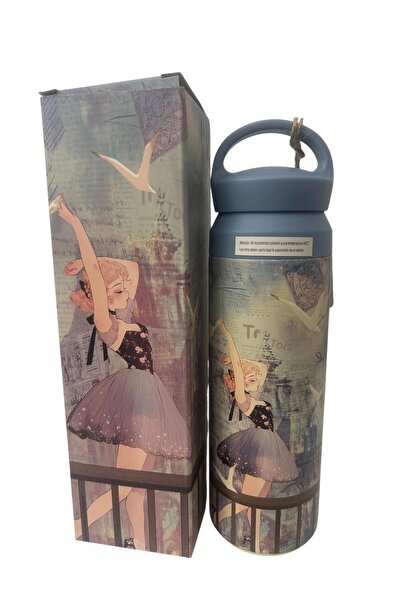 Sweet Candy Thermos, 400ml, doll design, non-slip