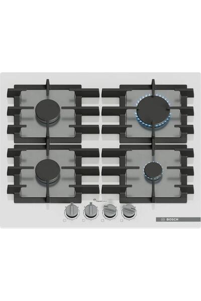 Bosch PPP6A2I40O Ocak Ankastre Sert Cam Beyaz
