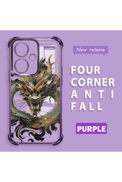 ucuc Redmi Note 13 Pro Plus 5g Compatible Transparent Back Four Corners Reinf...