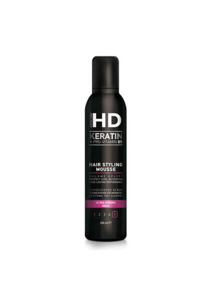 FARCOM HD VOLUME MOUSSE ΜΑΛΛΙΩΝ No5 250ml - (ULTRA STONG HOLD)