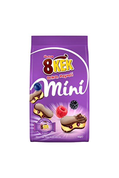 Ülker 8 Kek Orman Meyveli Mini Kek - 162 gram - 10 Adet