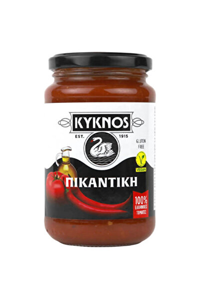 Kyknos ΚΥΚΝΟΣ ΣΑΛΤΣΑ ΝΤΟΜΑΤΑΣ 350gr. - (ΠΙΚΑΝΤΙΚΗ)