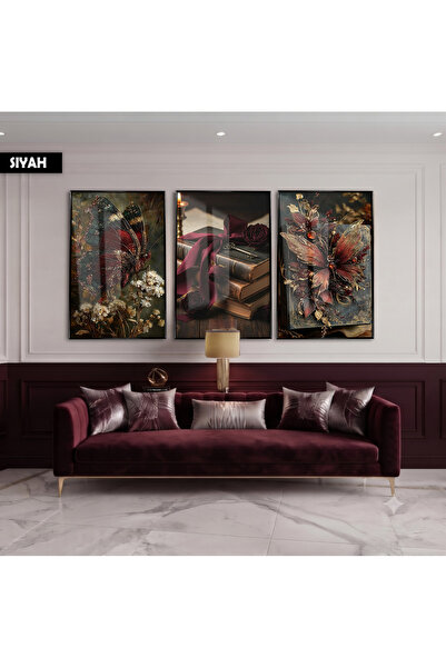 Harika bir ev Concept gotic antic modern cu accente burgundy |   TABLĂ DE STI...