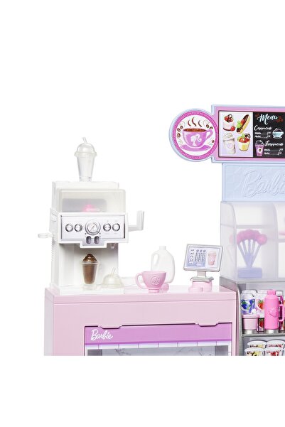 Barbie Set Mattel cu păpușă barista Cafe HXN94