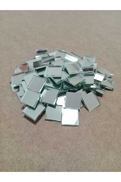 Anatolia AYNA Kare Cam Mozaik Taşı - Sanatsal Mozaik için yaklaşık 15 x 15 mm