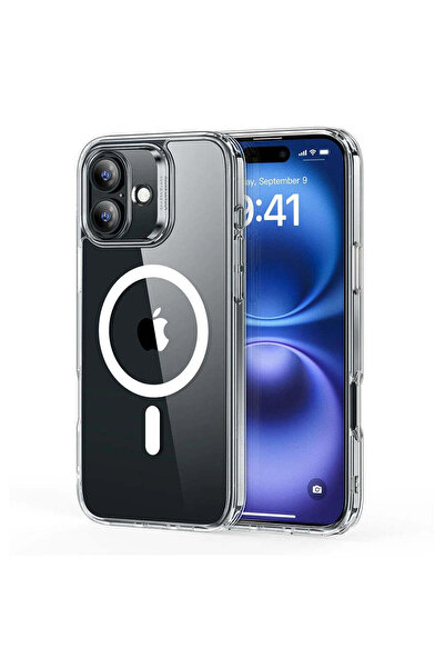 ESR Case compatible with iPhone 16, MagSafe/Magnetic, polycarbonate, Transpar...