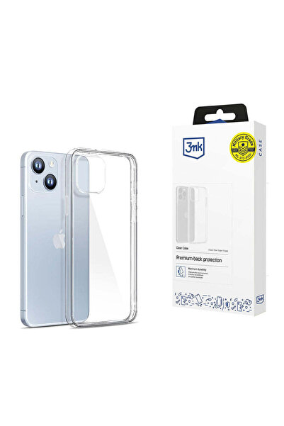 3MK Husă pentru iPhone 14, transparentă - transparentă