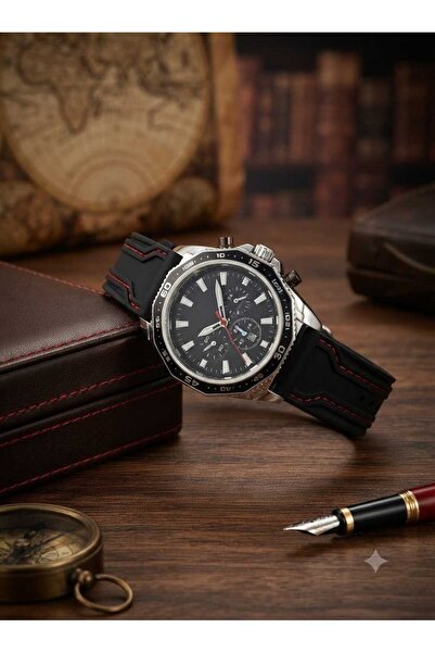 Newera Watch Silicone Cord Male Wrist Watch St6803Ag
