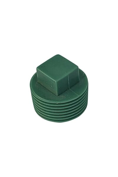 flores Комплект от 100 броя PPR тапи, зелени, 25 мм x 3/4 инча, Fe