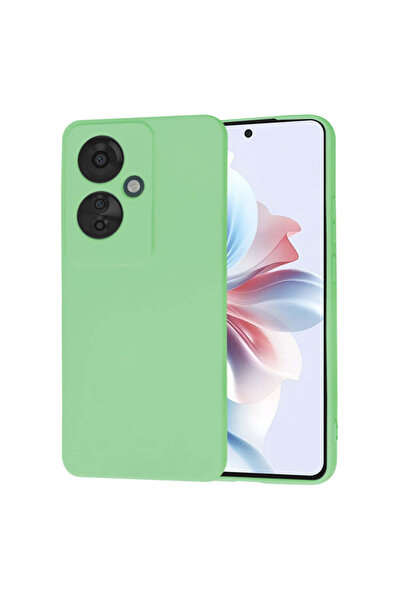Techsuit Husă pentru OPPO Reno11 F, SoftFlex, verde deschis - verde deschis