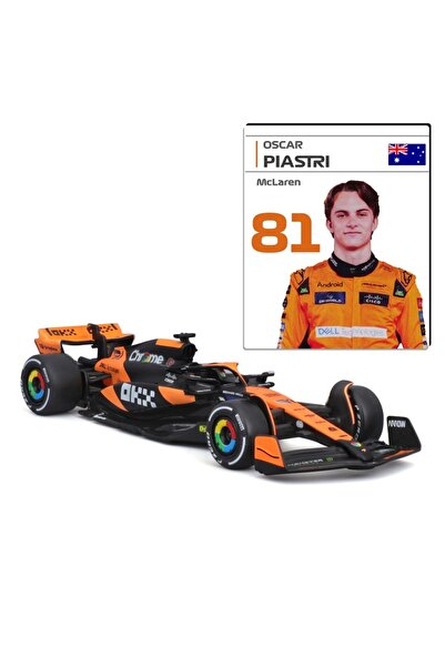 BBURAGO Sigilat- Oscar Piastri- Nr. 81- Colectia FORMULA 1 |2024- Scara 1/43
