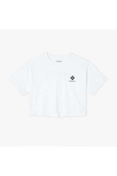 Columbia Αθλητικό T-Shirt - Λευκό - Κανονική εφαρμογή