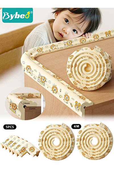 BYBEO Baby Proofing Edge & Corner Guard Protector Set, Edge Safety Bumpers, B...