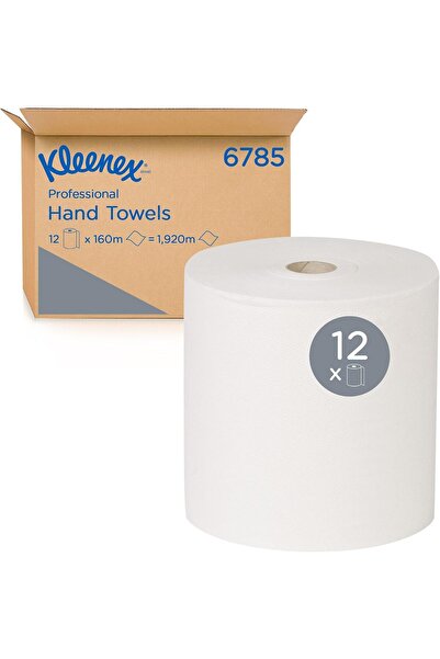 Kleenex L-Roll 1-Ply Hand Towel, 12x160M